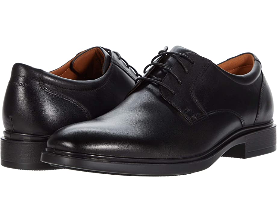 Оксфорды Forecast Waterproof Plain Toe Oxford Florsheim, черный - фото