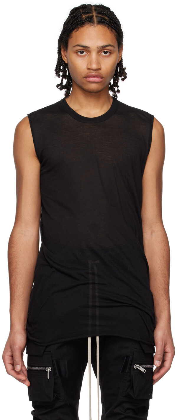 

Черная базовая майка Rick Owens