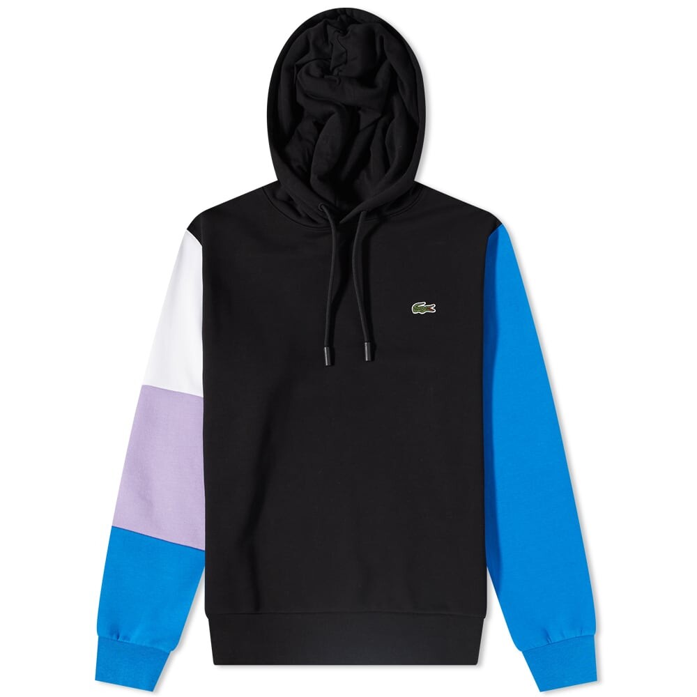 

Толстовка Lacoste Colour Block Hoody, Черный