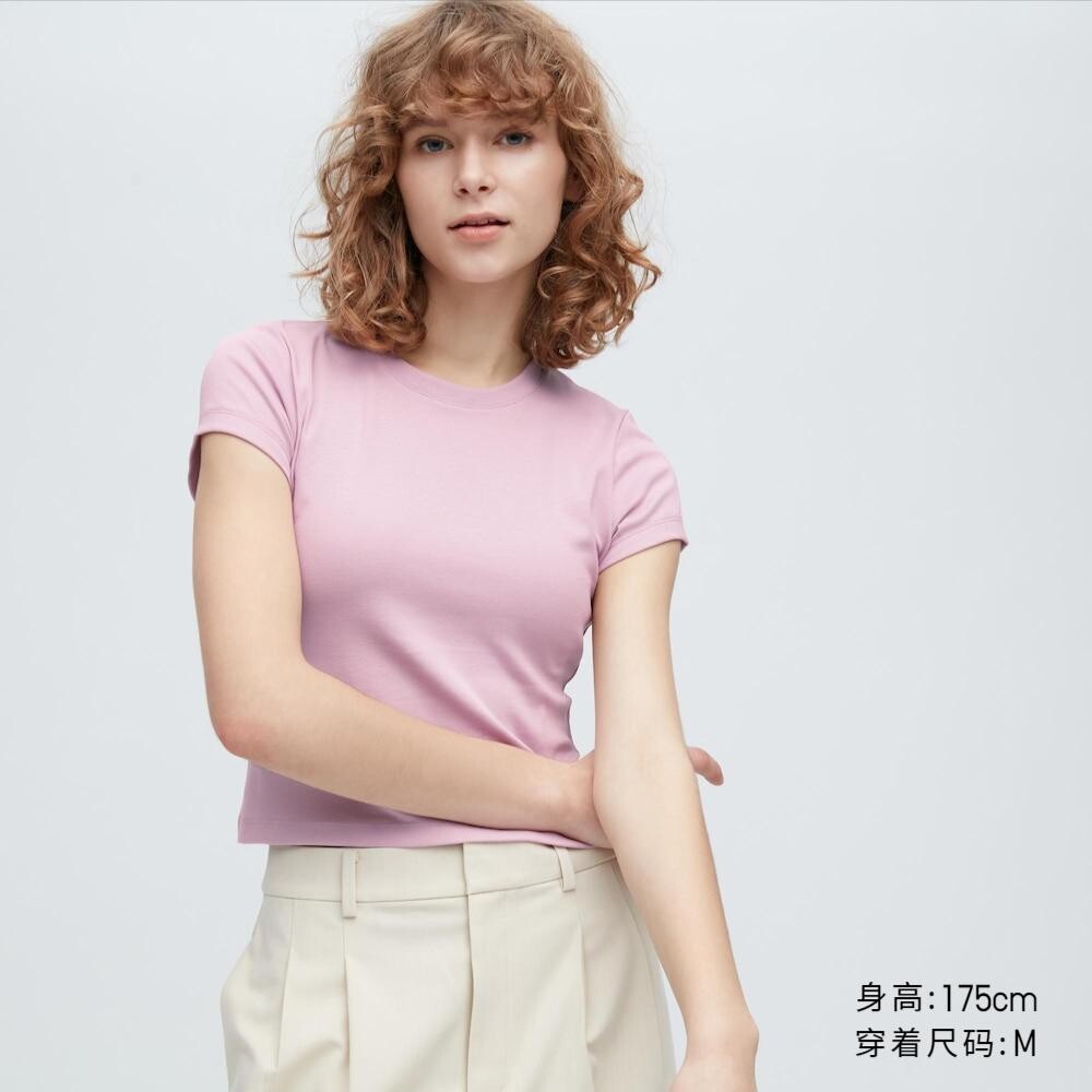 

Футболка Uniqlo, розовый