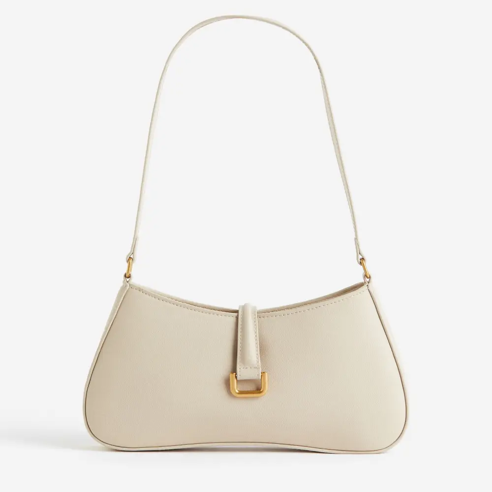 

Сумка H&M Small Shoulder, светло-бежевый