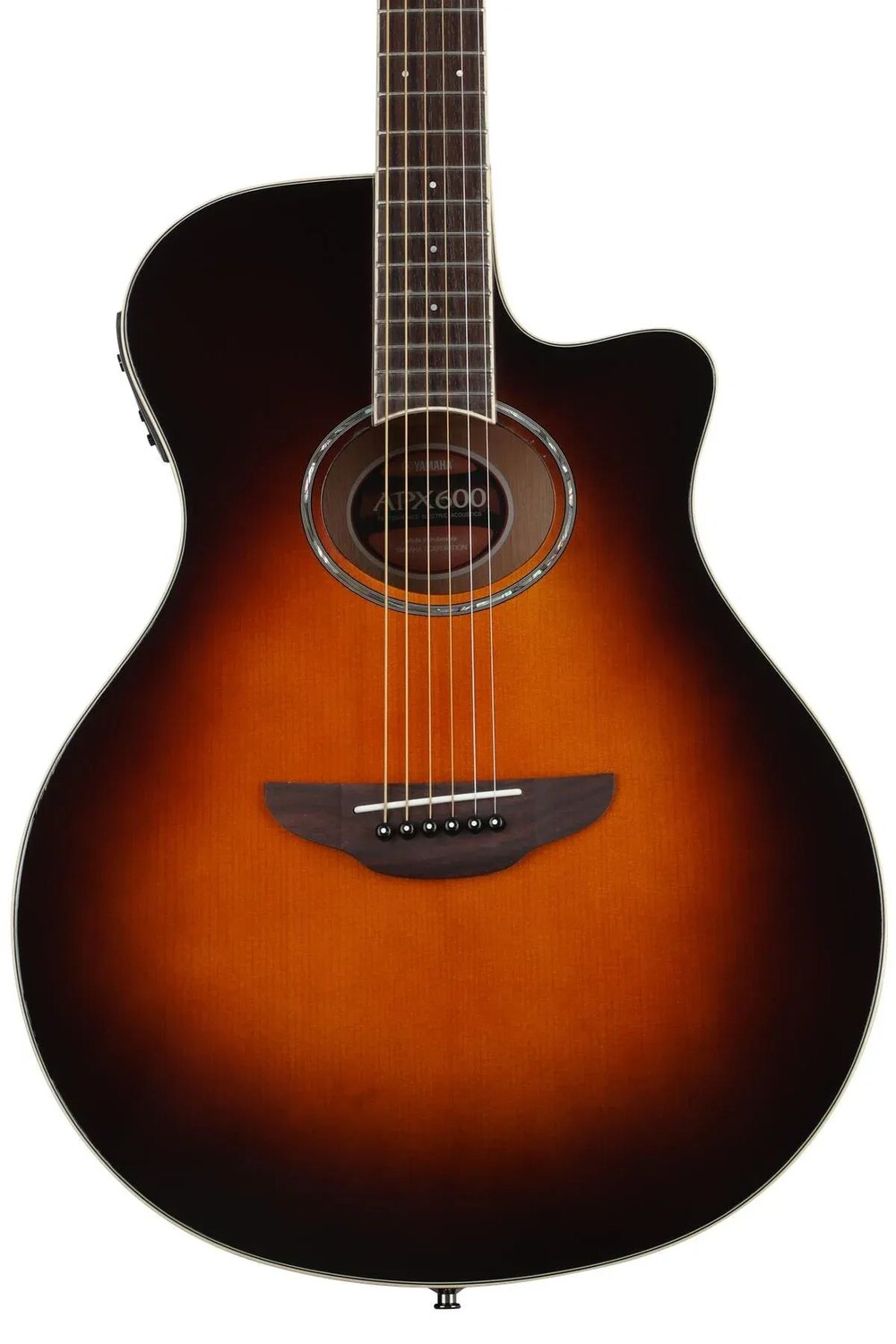 

Yamaha APX600 с тонким вырезом — старая скрипка Sunburst