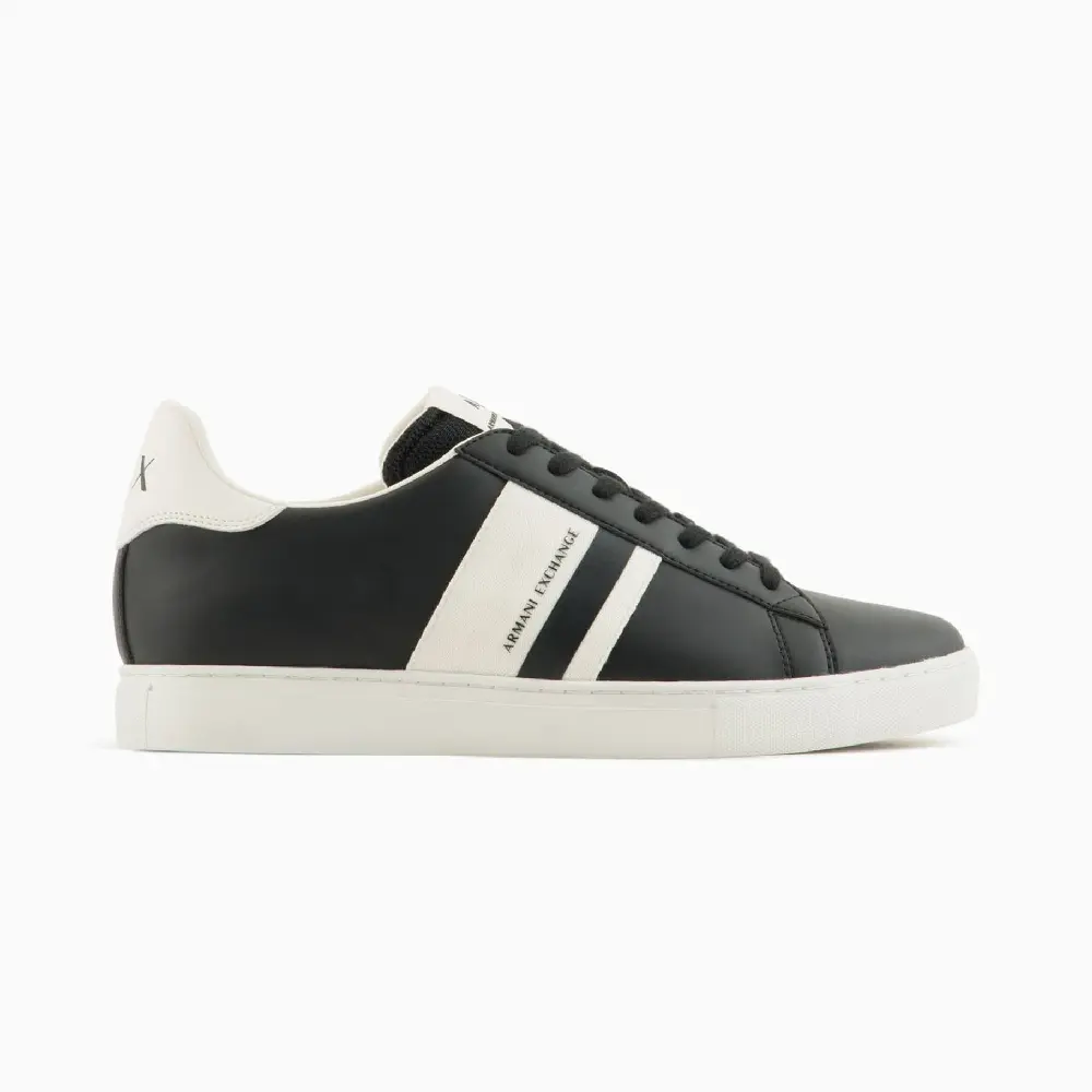 

Кроссовки Armani Exchange Basics By Armani Eco Leather Suede Blend, черный