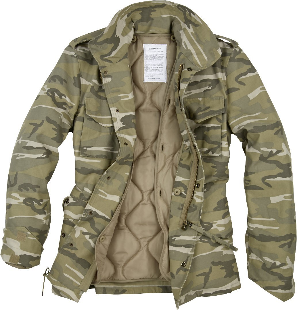 Куртка Surplus US Fieldjacket M65, камуфляжный рубашка surplus m65 basic черный