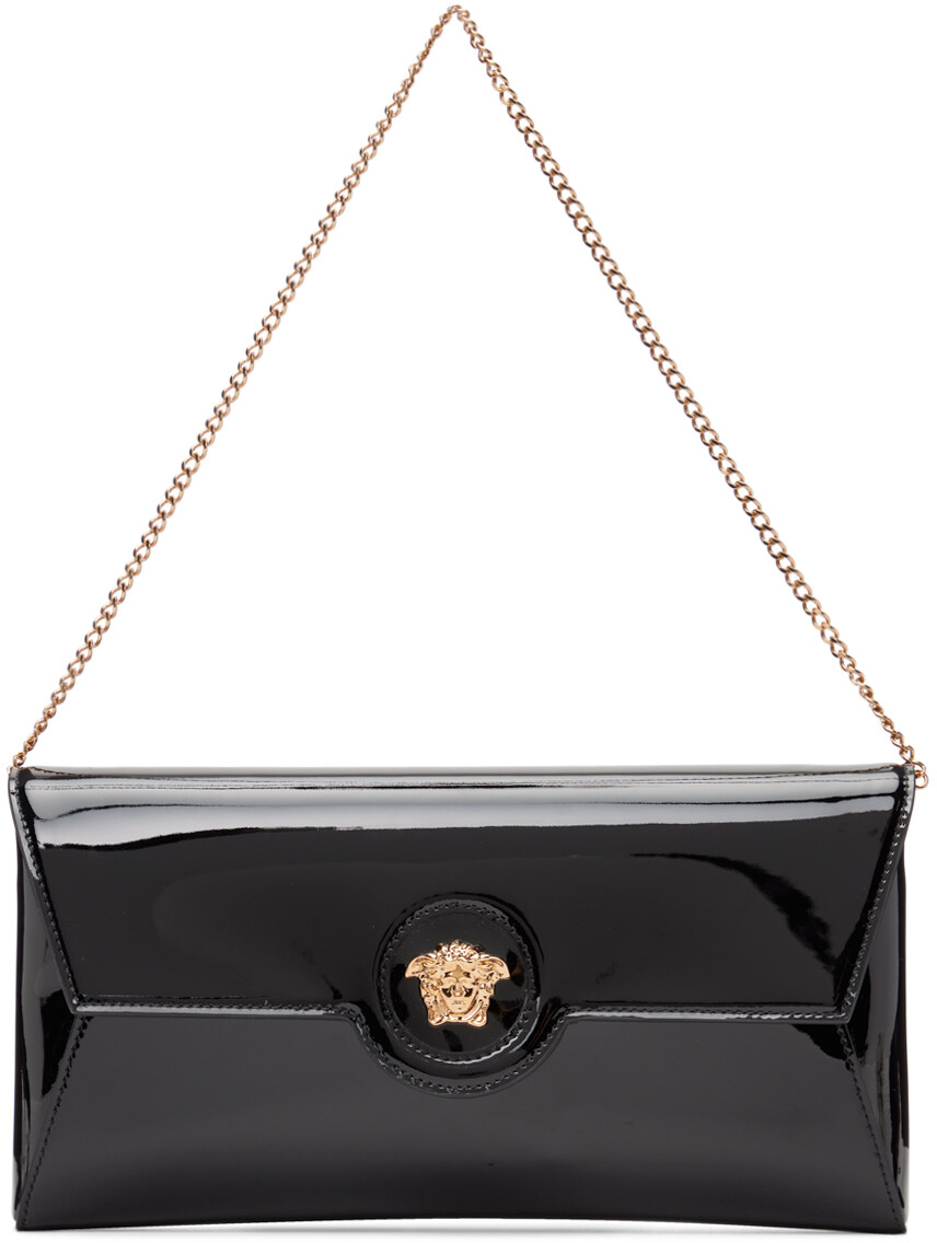 

Черный клатч La Medusa Versace