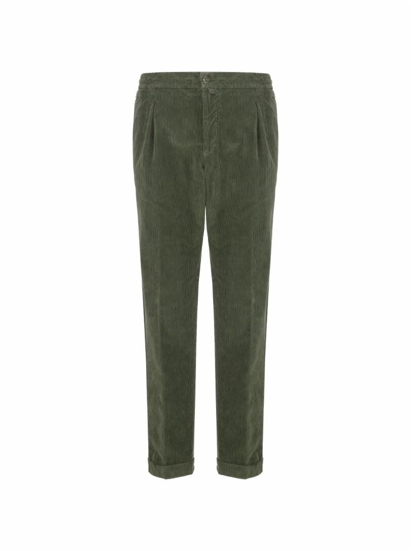 

Вельветовые брюки Kiton, Серый