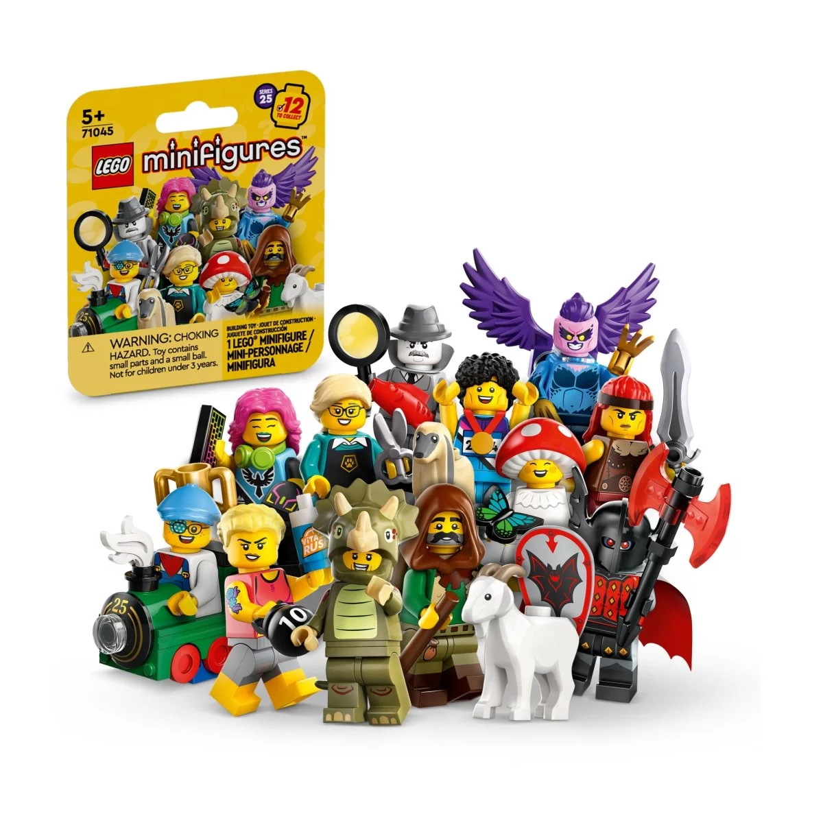 цена Конструктор Lego Minifigures LEGO Minifigures Series 25 71045, 9 деталей