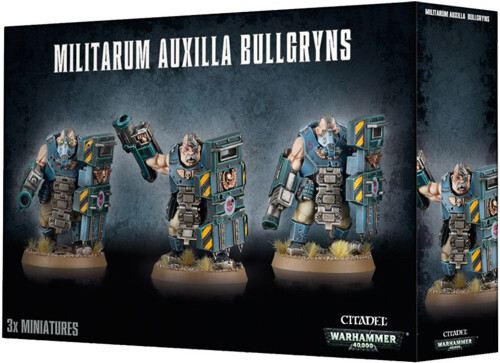 

Миниатюра Games Workshop Warhammer 40K: Militarum Auxilla Bullgryns