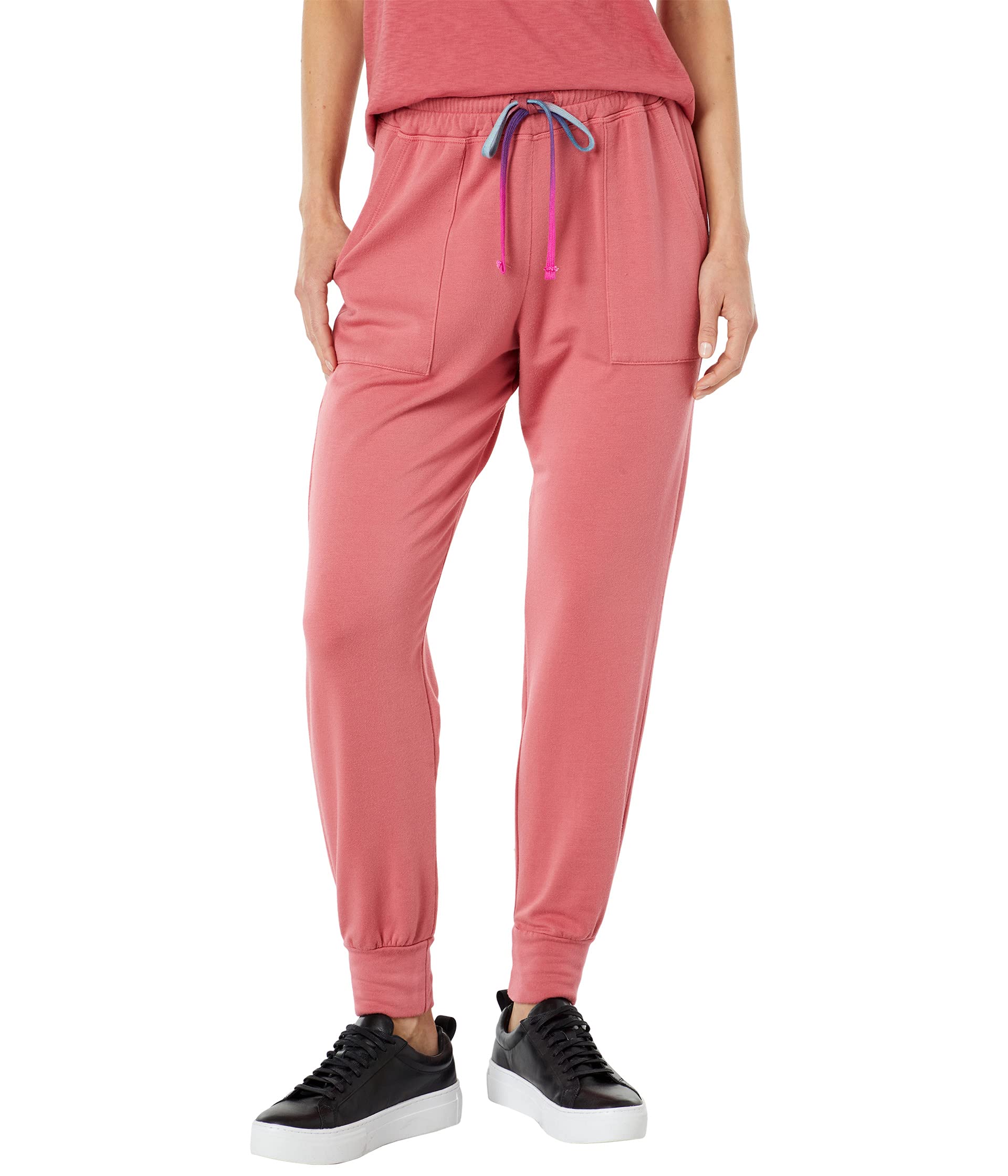 SUNDRY Modal Cotton Joggers with Patch Pockets