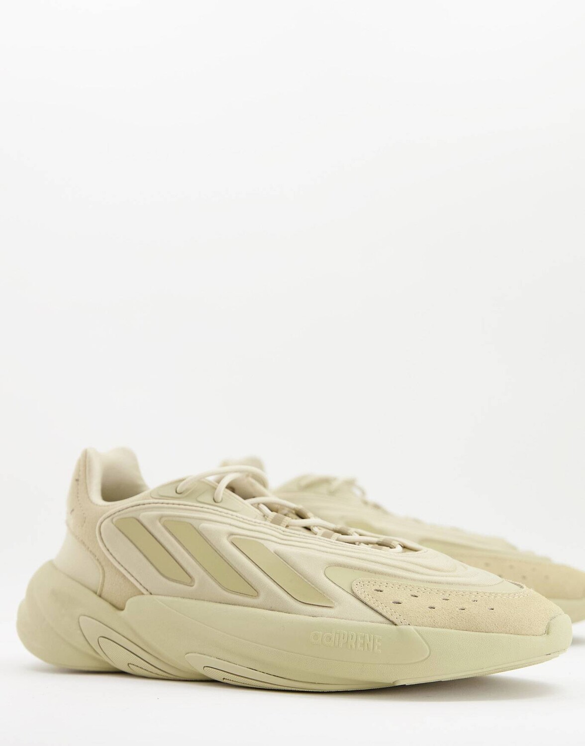 

Трехцветные бежевые кроссовки adidas Originals Ozelia, Бежевый