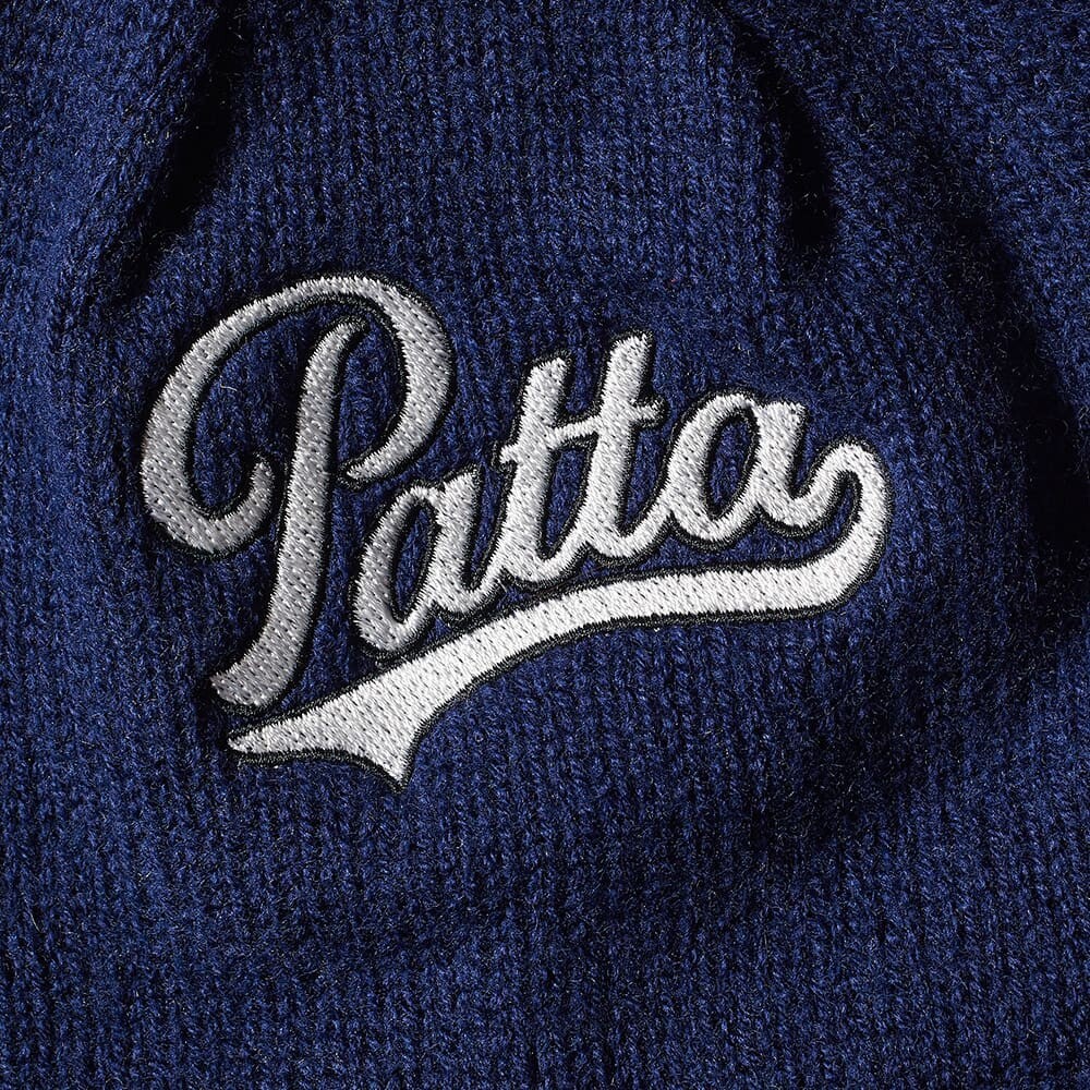 

Вязаная шапка в рубчик Patta