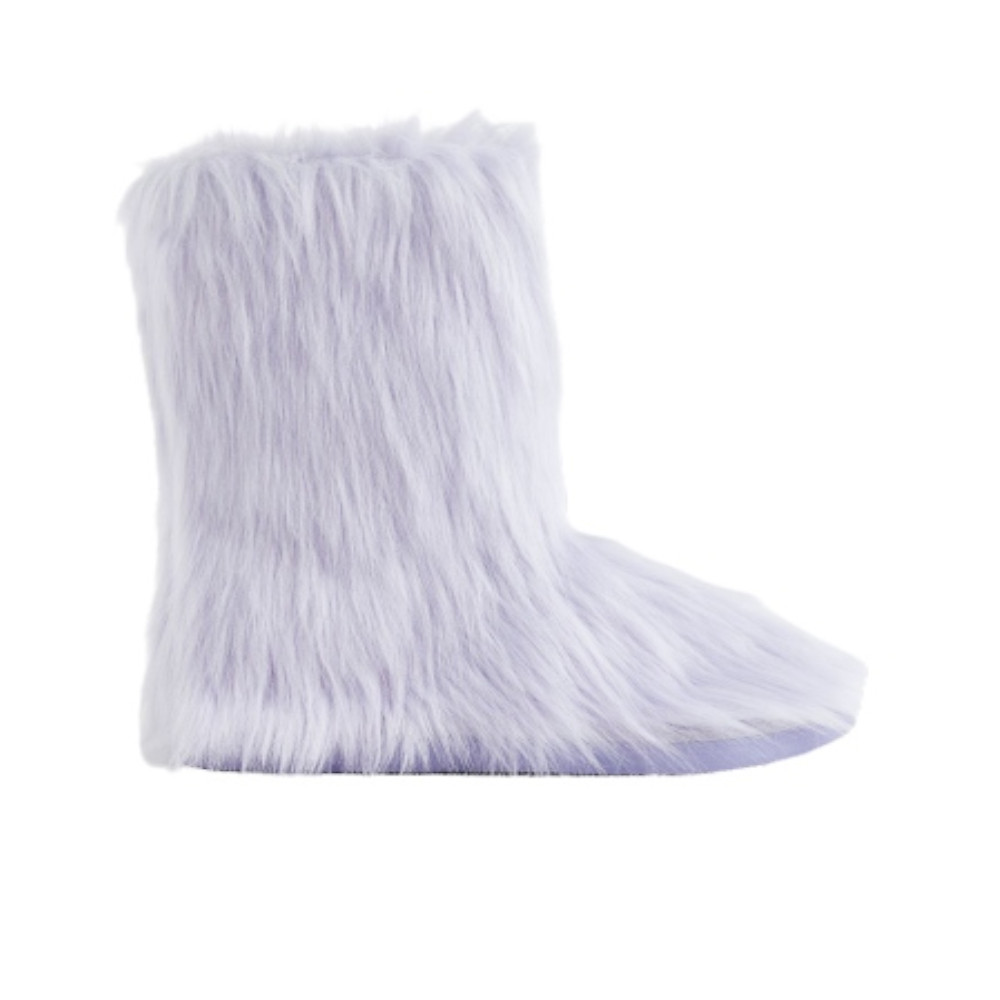 Сапоги H&M Warm-lined Fluffy, лиловый