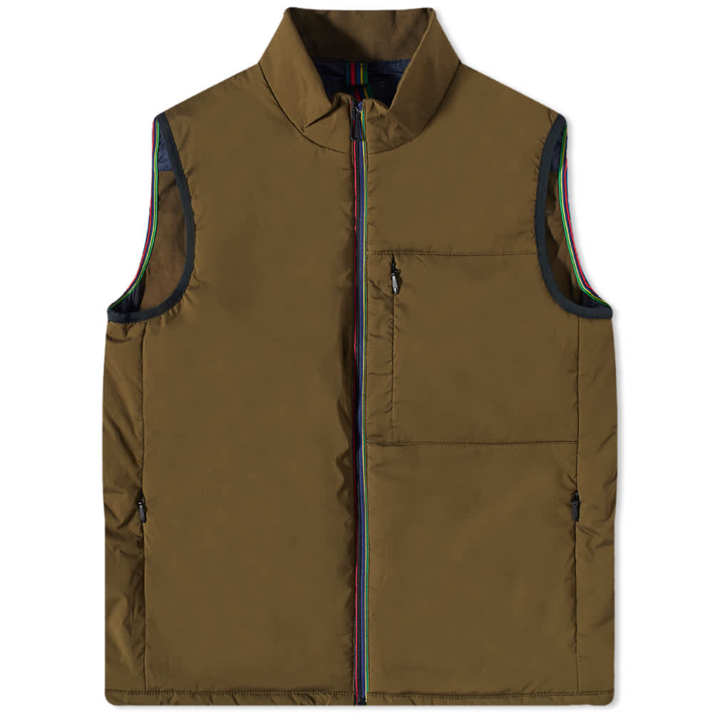 

нейлоновый жилет Paul Smith, Коричневый