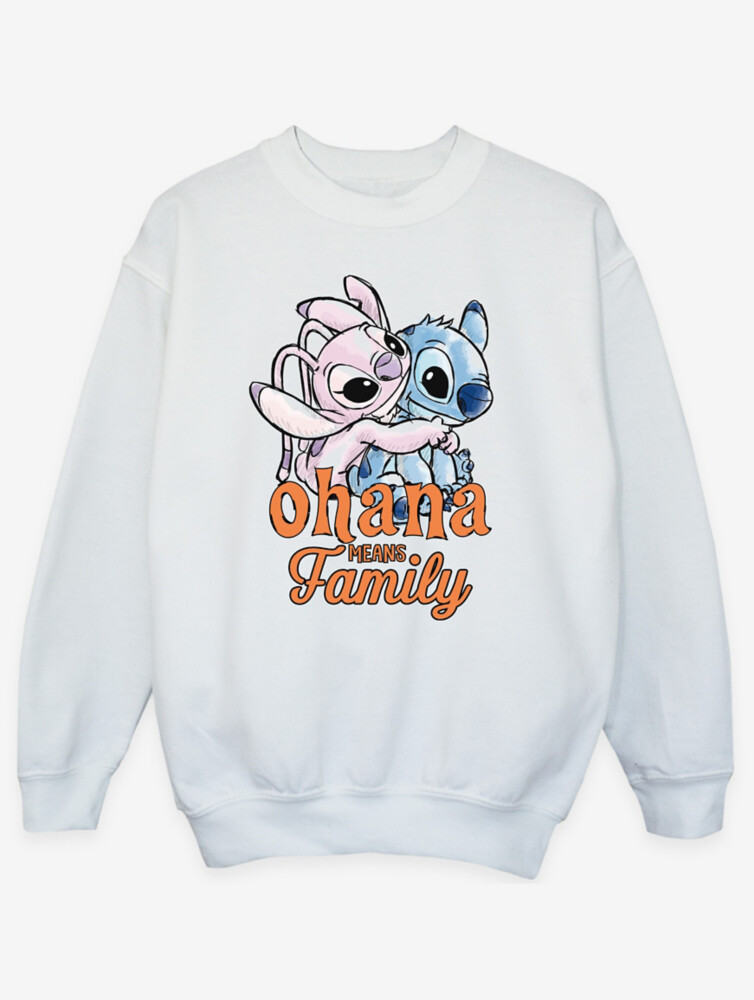 

NW2 Disney Lilo & Stitch Ohana Family Детская белая толстовка George., белый