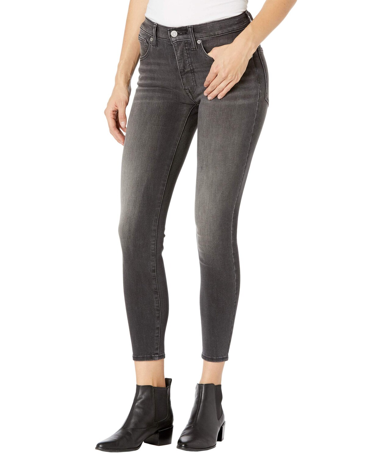 

Джинсы Lucky Brand, Bridgette Skinny in Sticky Sap