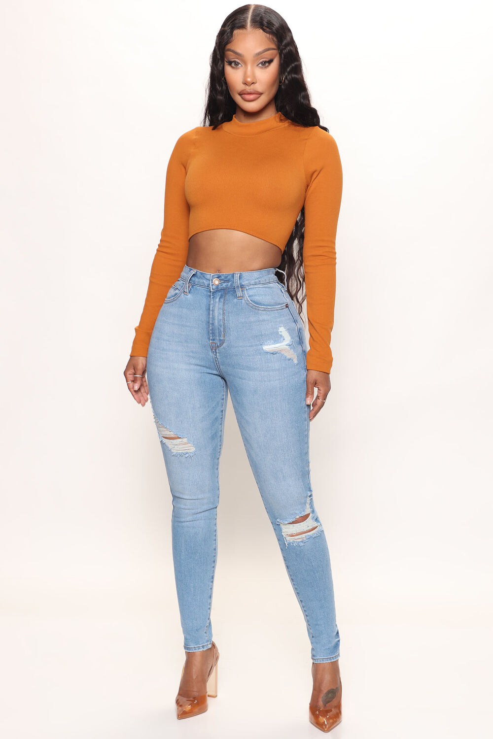 

Джинсы скинни Fashion Nova N1043HS, синий