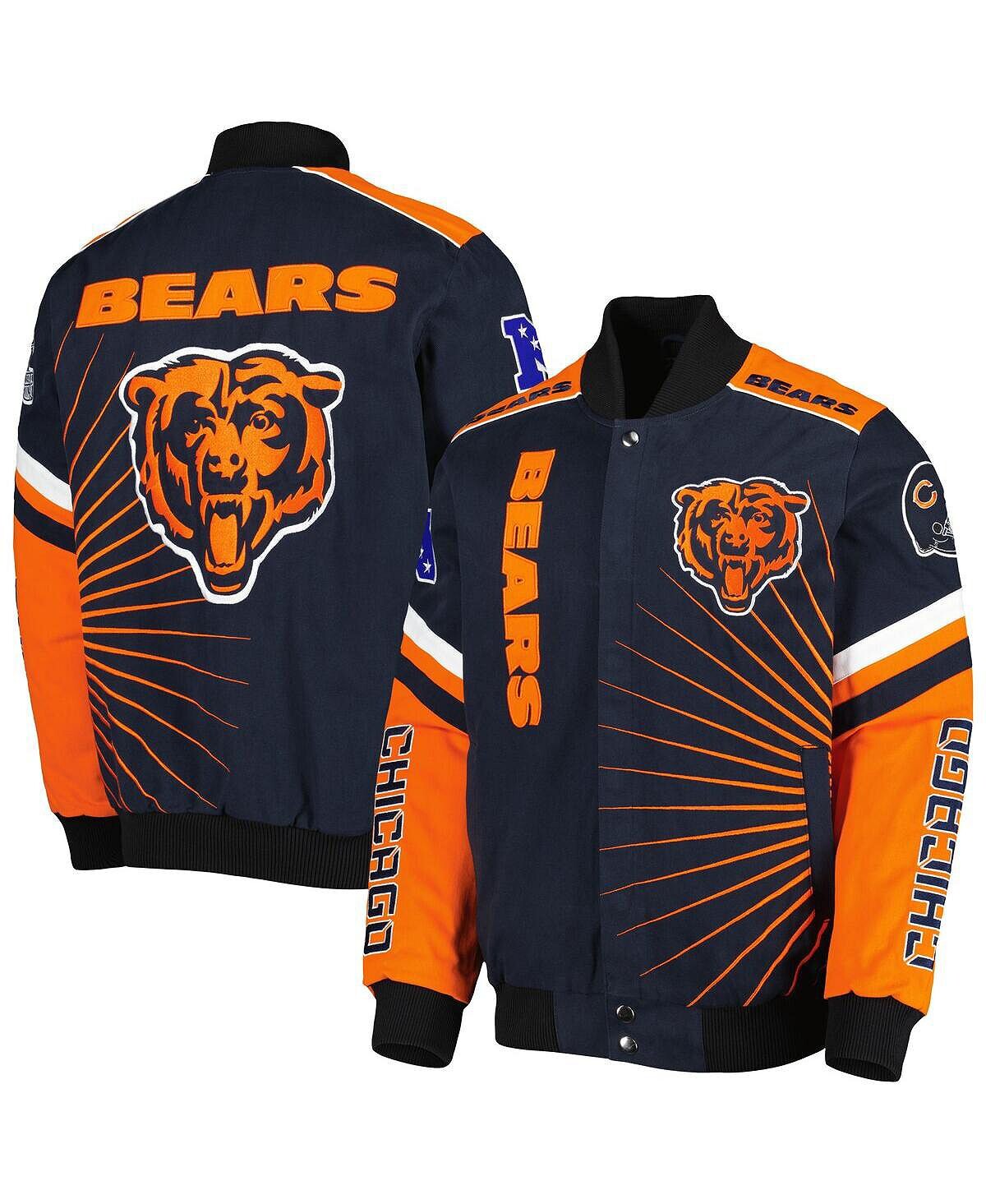 

Мужская темно-синяя университетская куртка chicago bears extreme redzone full-snap G-III Sports by Carl Banks, синий