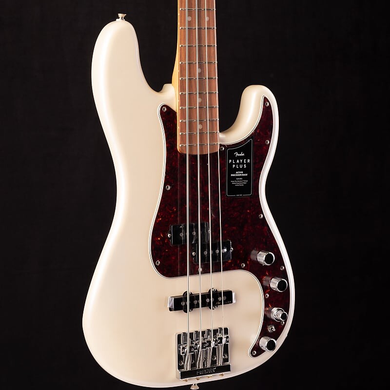 

Бас-гитара Fender Player Plus Precision Bass Olympic Pearl 237