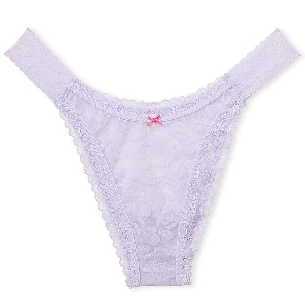 

Трусы Victoria's Secret The Lacie Lace Brazilian Rose Lace, лиловый