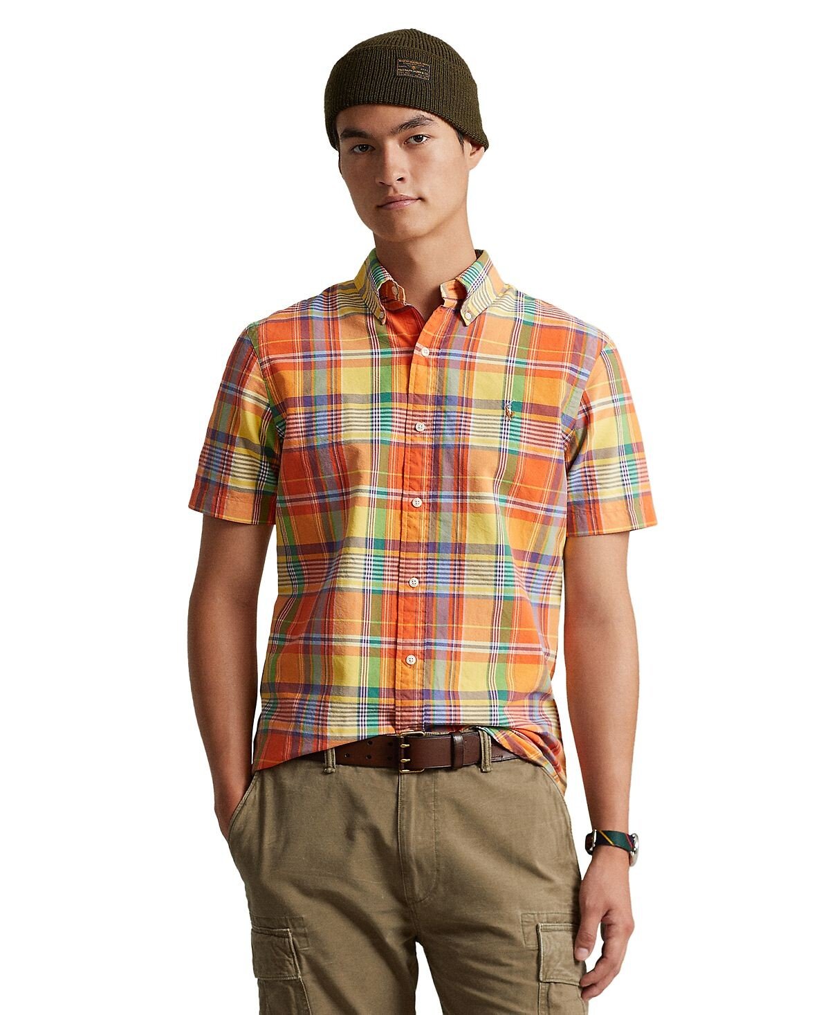 

Мужская оксфордская рубашка классического кроя Polo Ralph Lauren, мульти