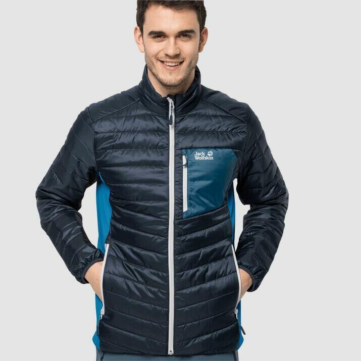 

Куртка Jack Wolfskin Routeburn водонепроницаемая, темно-синий
