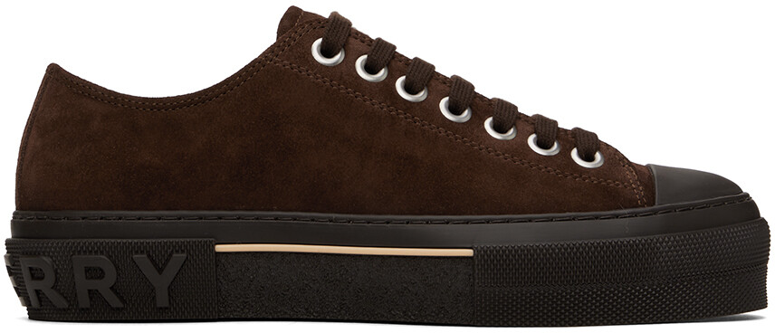 

Коричневые кроссовки Jack Burberry