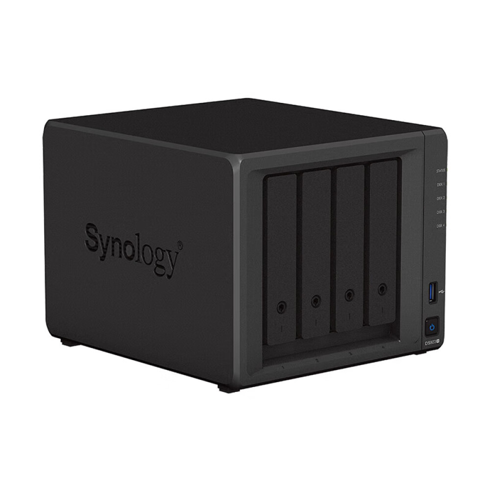 Сетевое хранилище Synology DS923+ 4-дисковое с Seagate IronWolf 10Тб схд настольное исполнение 4bay no hdd ds923 synology
