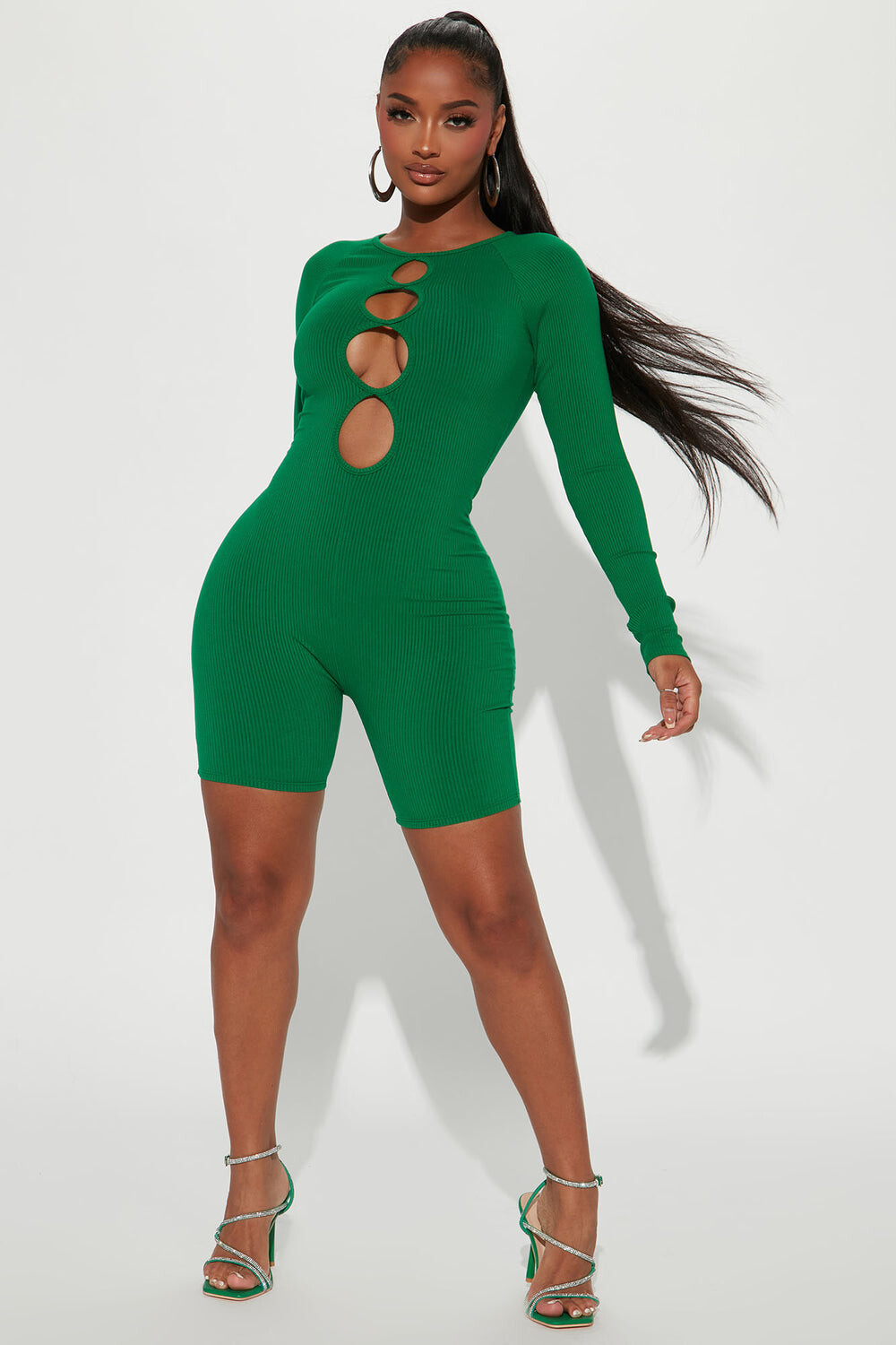 

Комбинезон Fashion Nova JP2328FN, зеленый