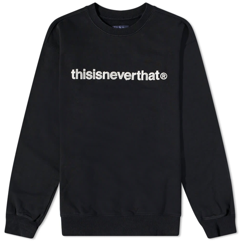 

Толстовка thisisneverthat T-Logo Crew Sweat, Черный