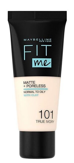 

Maybelline Fit Me Matte+Poreless Праймер для лица, 101 True Ivory