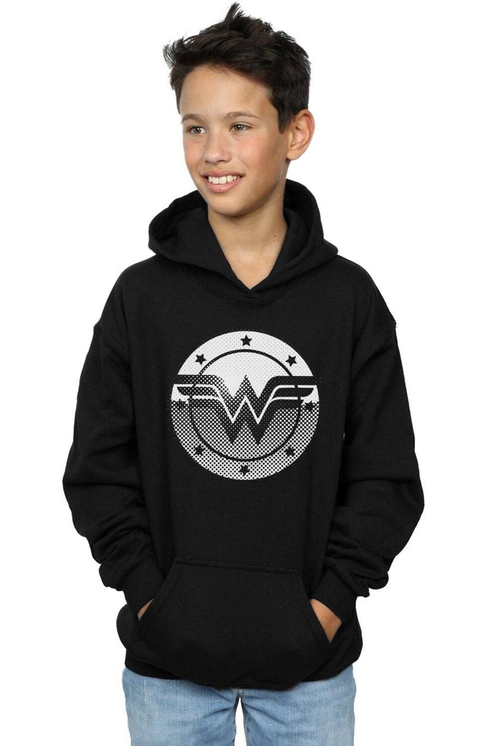 

Толстовка с логотипом Wonder Woman DC Comics, черный