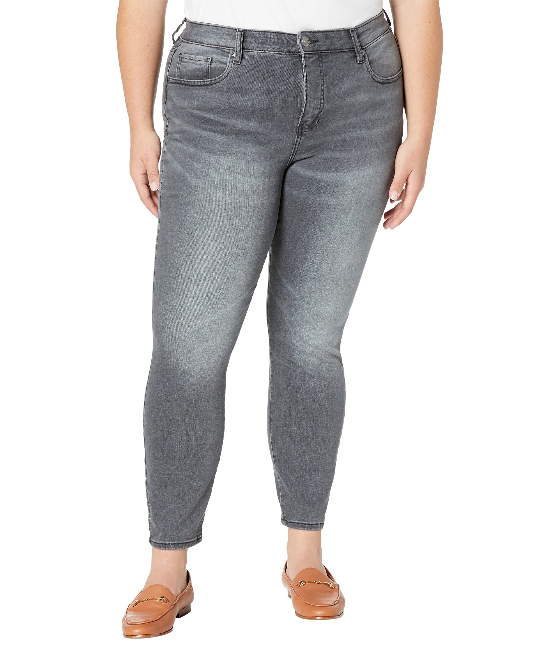 цена Джинсы Jag Jeans, Plus Size Viola High-Rise Skinny Jeans