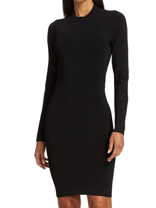 

Приталенное мини-платье estelle Alice + Olivia Black