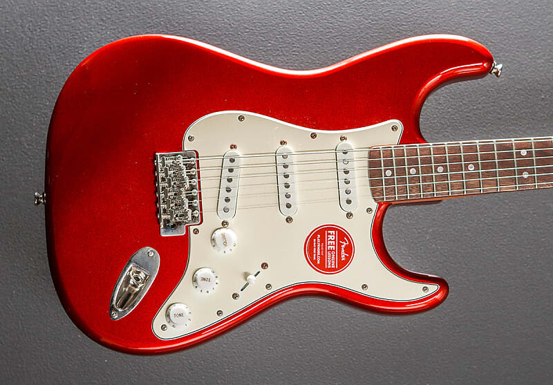 

Электрогитара Squier Classic Vibe 60’s Stratocaster - Candy Apple Red
