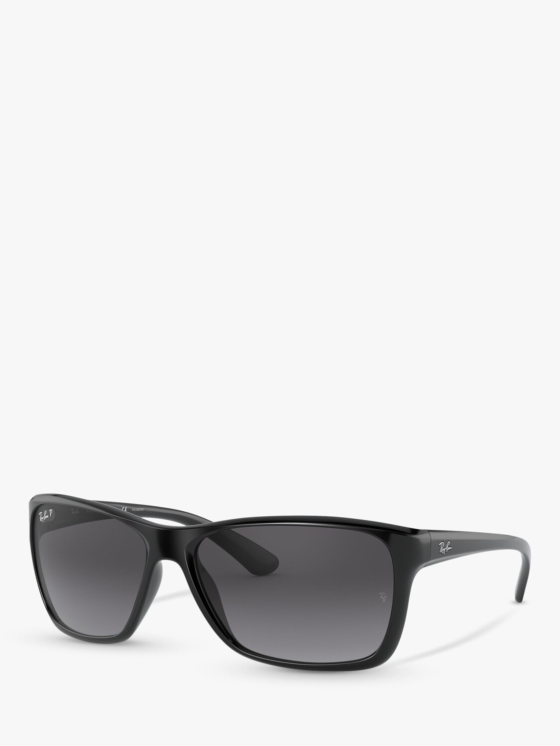 

RB4331 Мужские поляризованные прямоугольные солнцезащитные очки Ray-Ban, черный