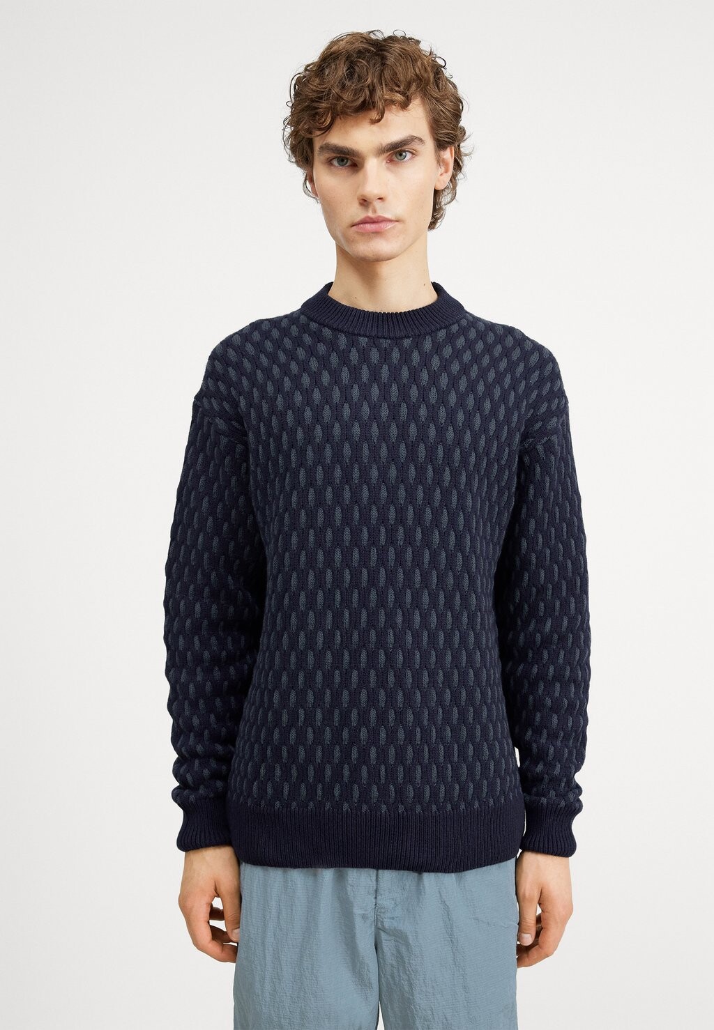 

Свитер Kesh BOSS, цвет dark blue