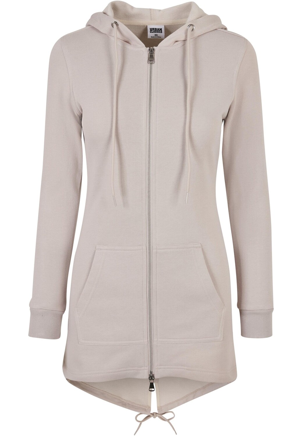

Толстовка Urban Classics Zip Kapuzenpullover, цвет warmgrey