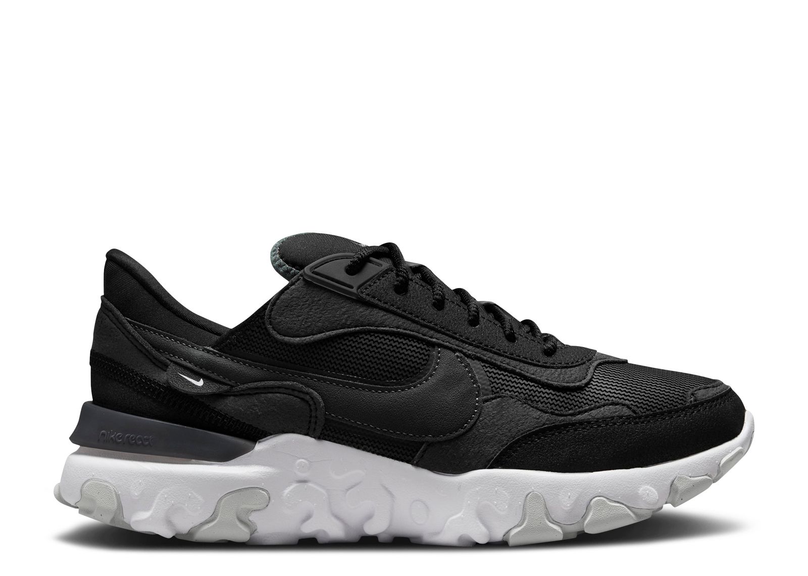 

Кроссовки Nike Wmns React Revision 'Black White', черный