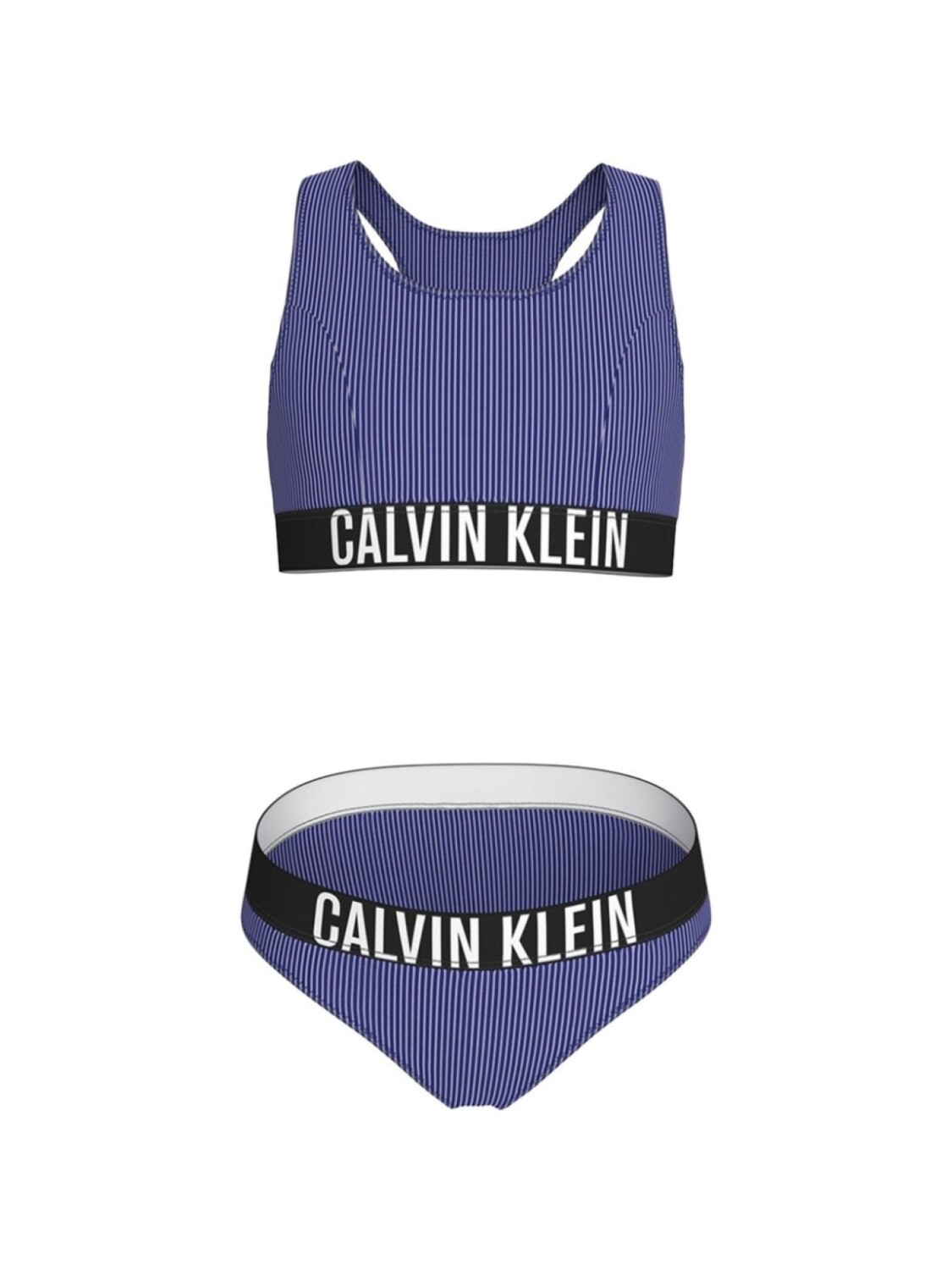 

Бикини с логотипом Calvin Klein Kids, синий