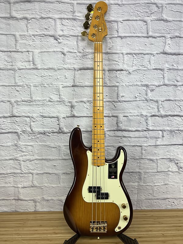 

Басс гитара Fender 75th Anniversary Commemorative Precision 2-Color Bourbon Burst