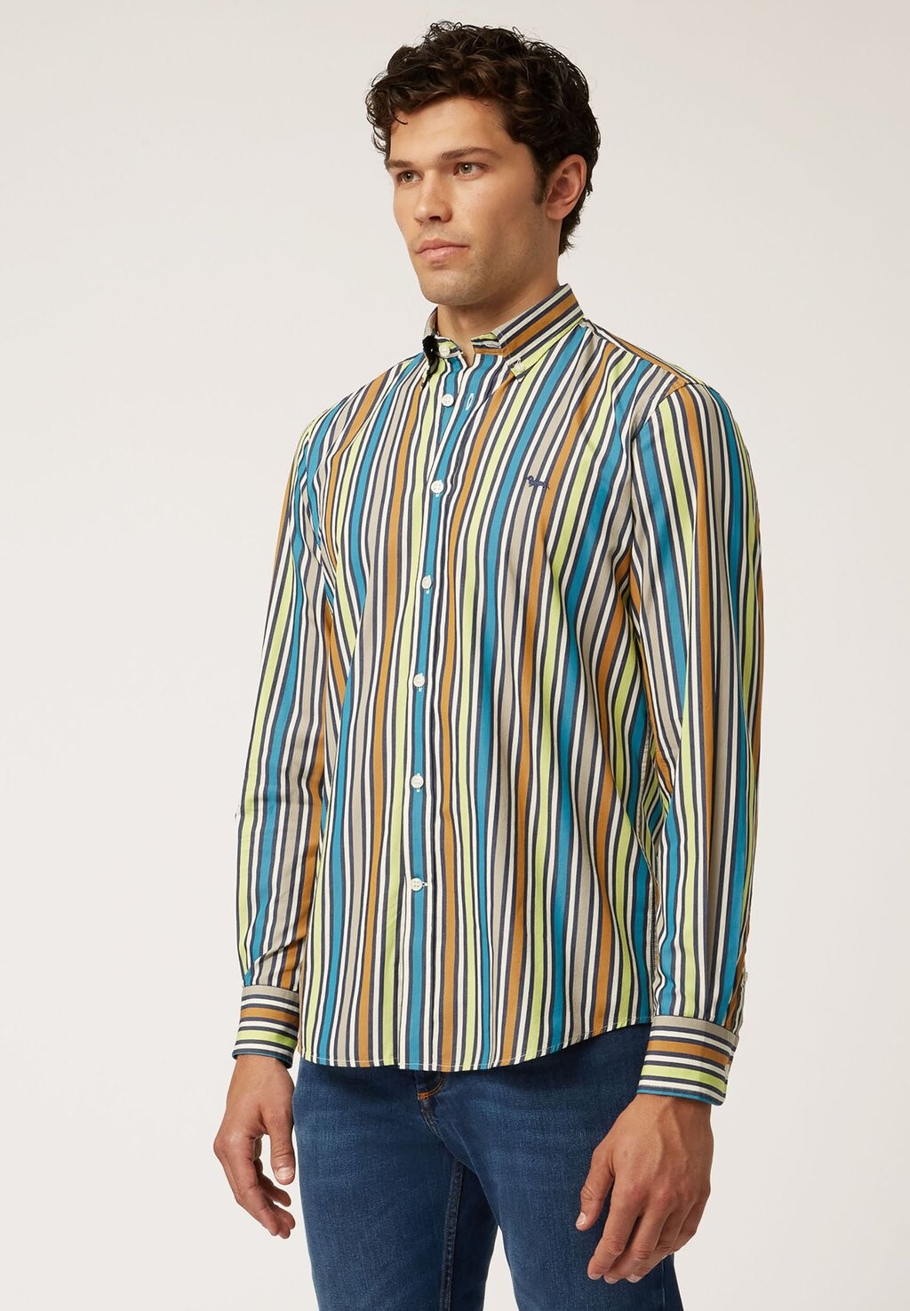 

Рубашка Striped Harmont & Blaine, цвет blu scuro