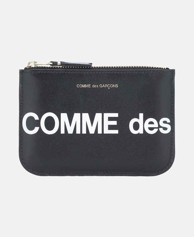 

Кожаный клатч Comme des Garçons, черный