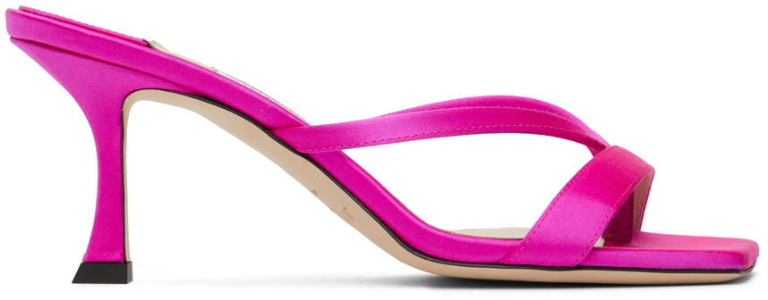 

Розовые босоножки на каблуке Maelie 70 Jimmy Choo