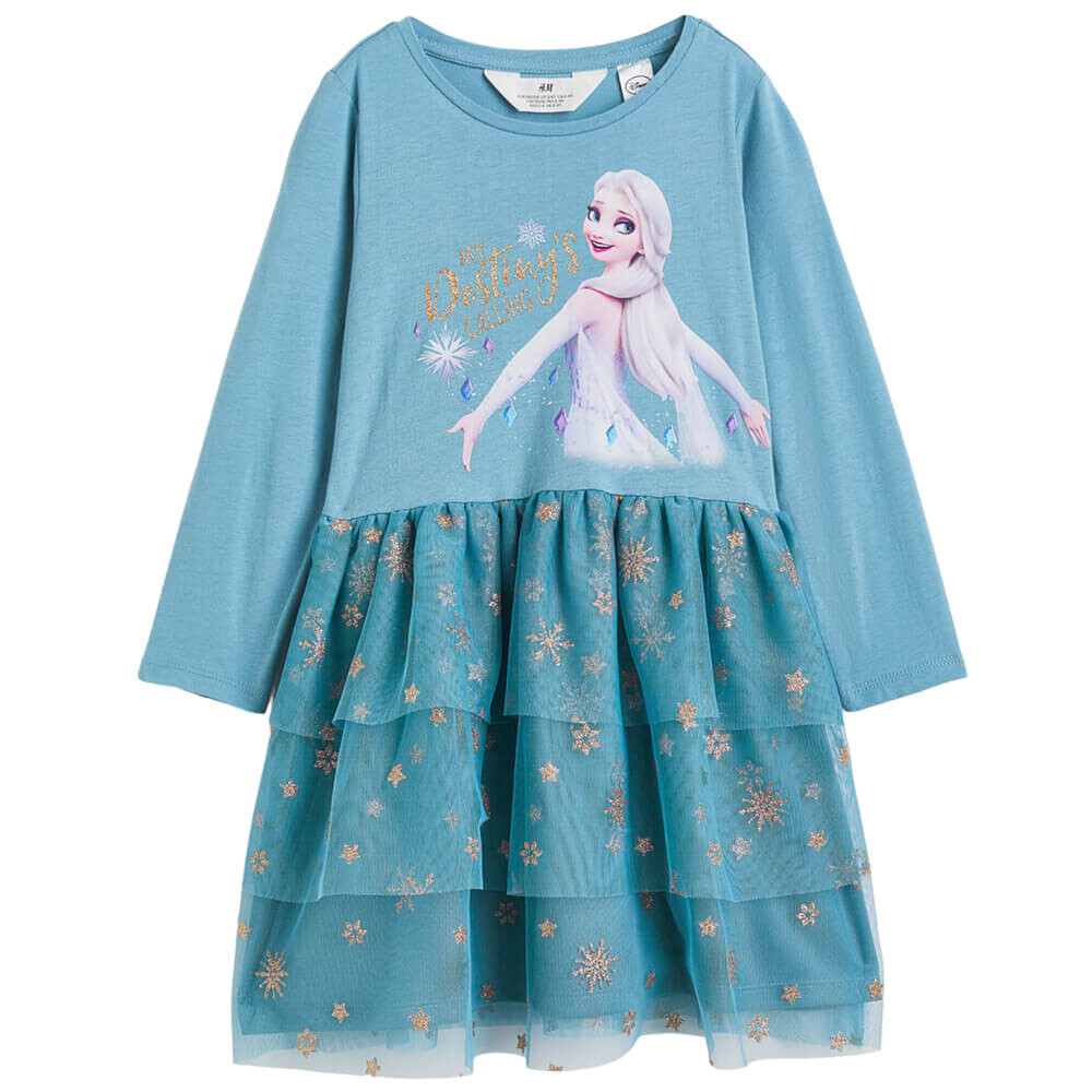

Платье H&M Frozen Tulle-skirt, голубой