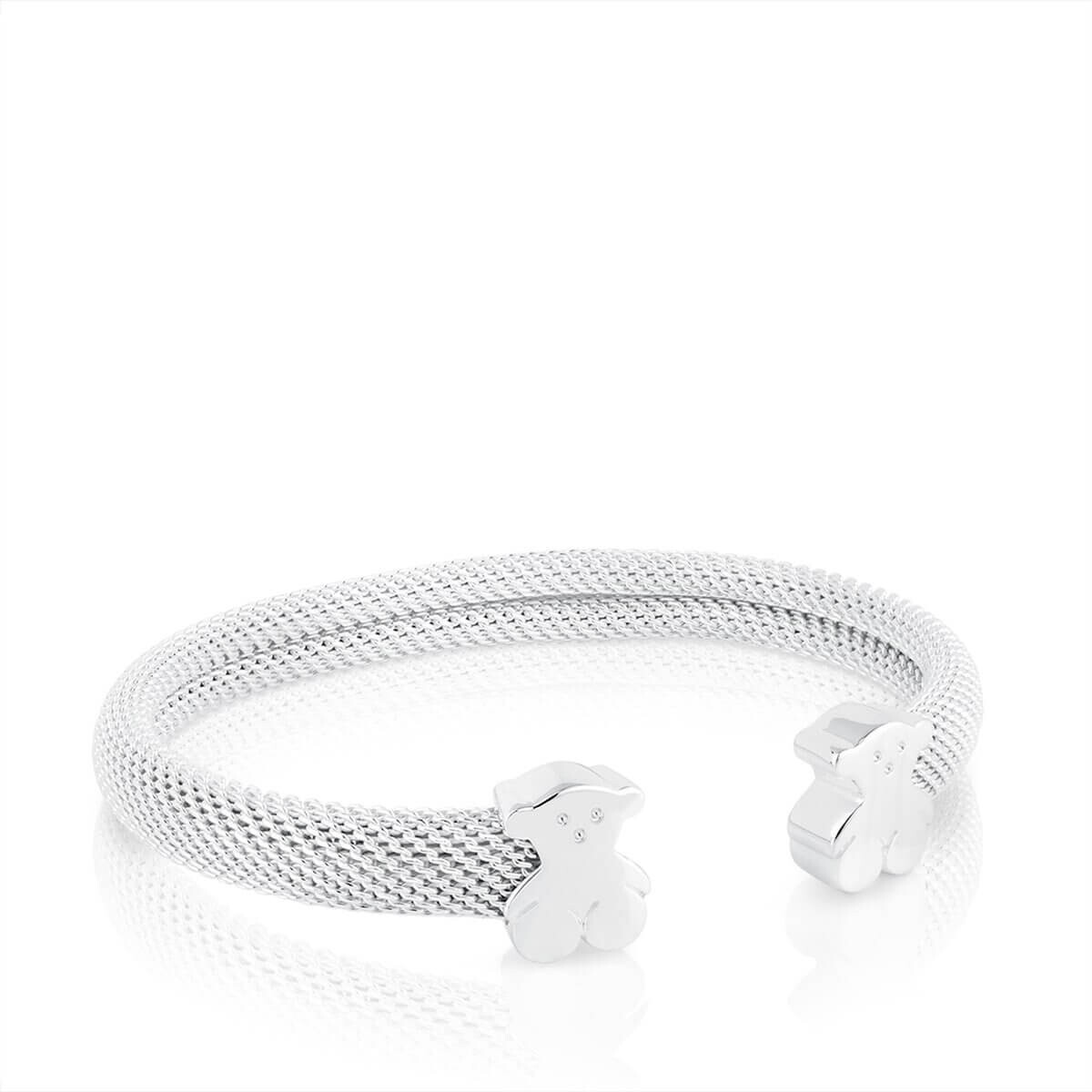 

Браслет Tous Mesh Bear Motifs 0,7x0,4cm, серебро
