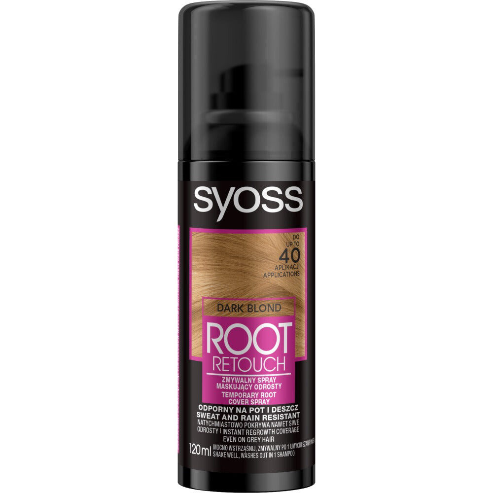 

Syoss Спрей-маскирующий отросток Root Retouch Темно-русый 120мл