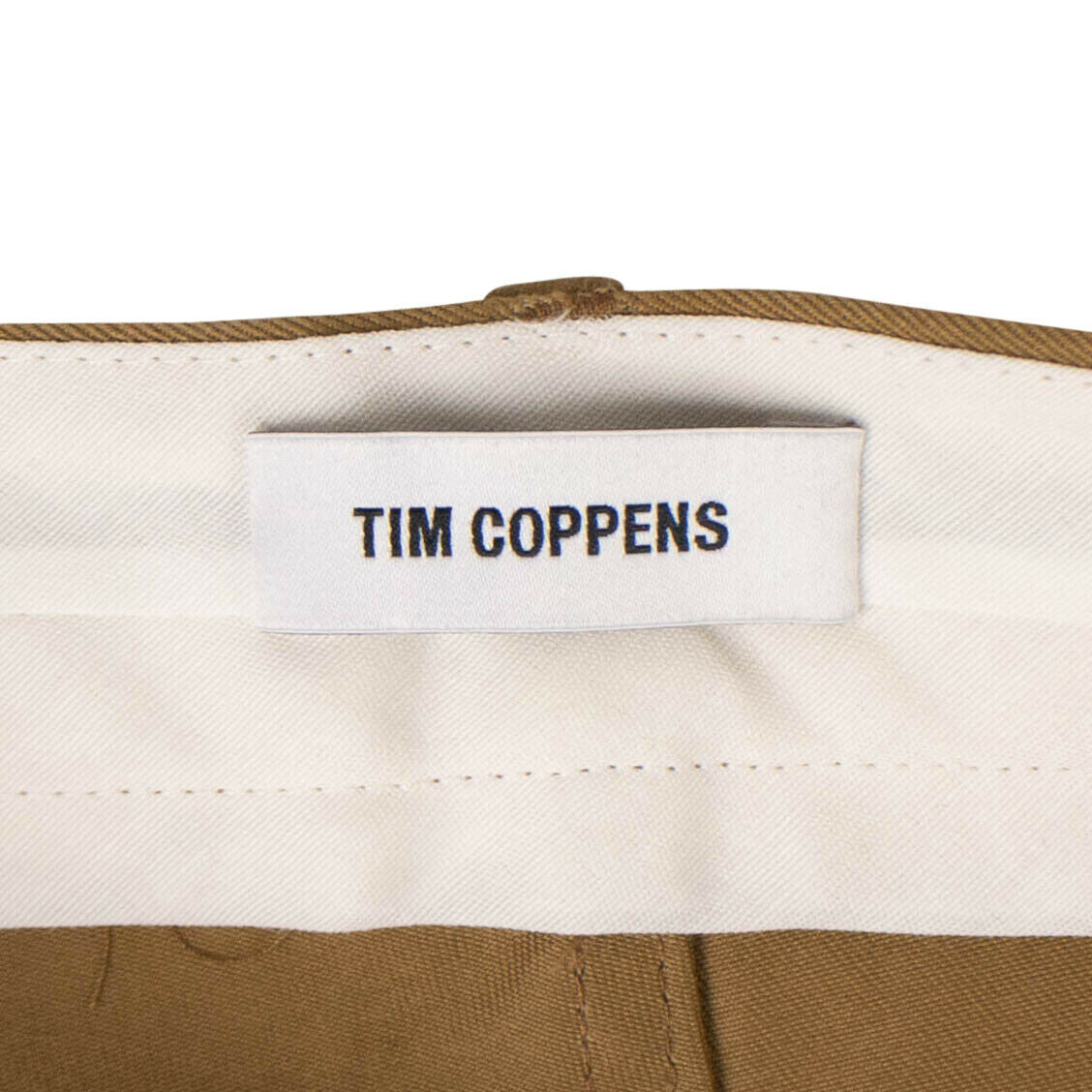 

Хлопковые брюки-чиносы Tim Coppens, бежевый