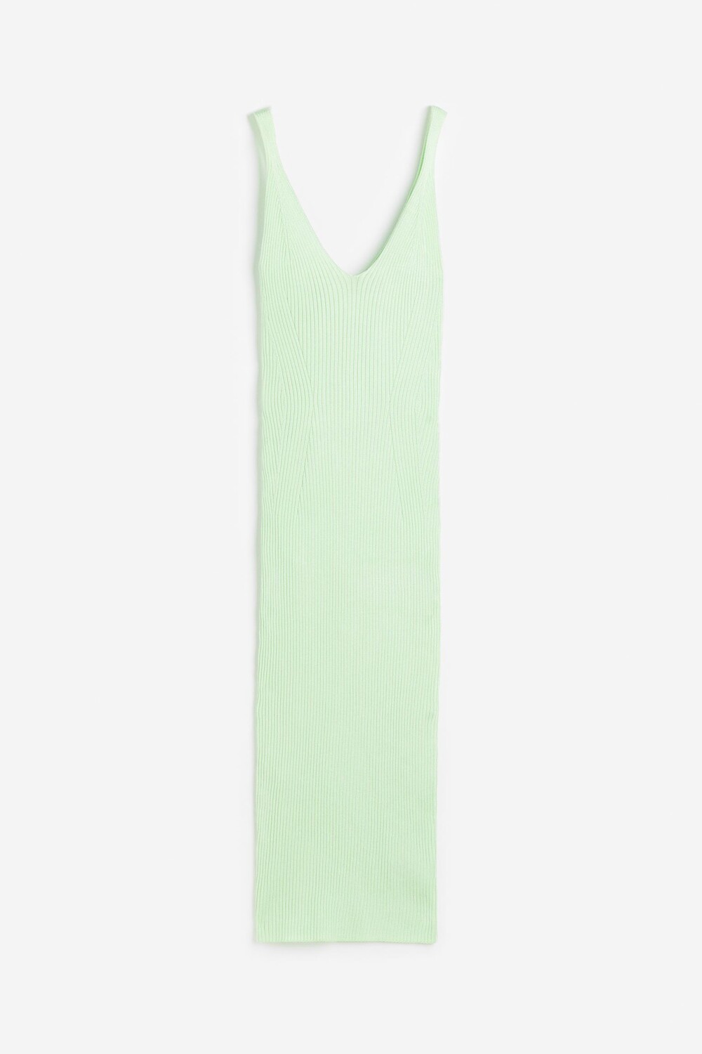 

Платье H&M Rib-knit Bodycon, светло-зеленый