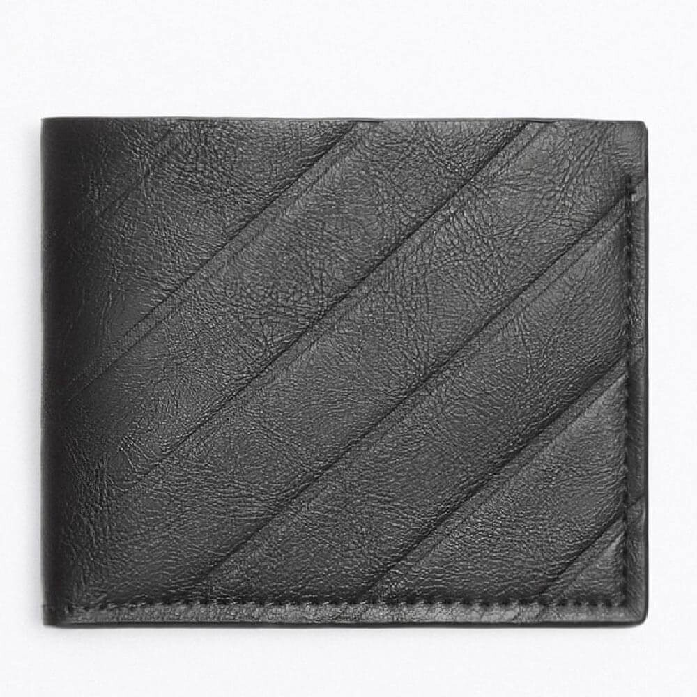 Кошелек Zara Embossed, черный