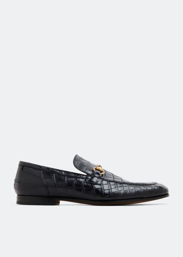 

Лоферы GUCCI Jordaan loafers, синий